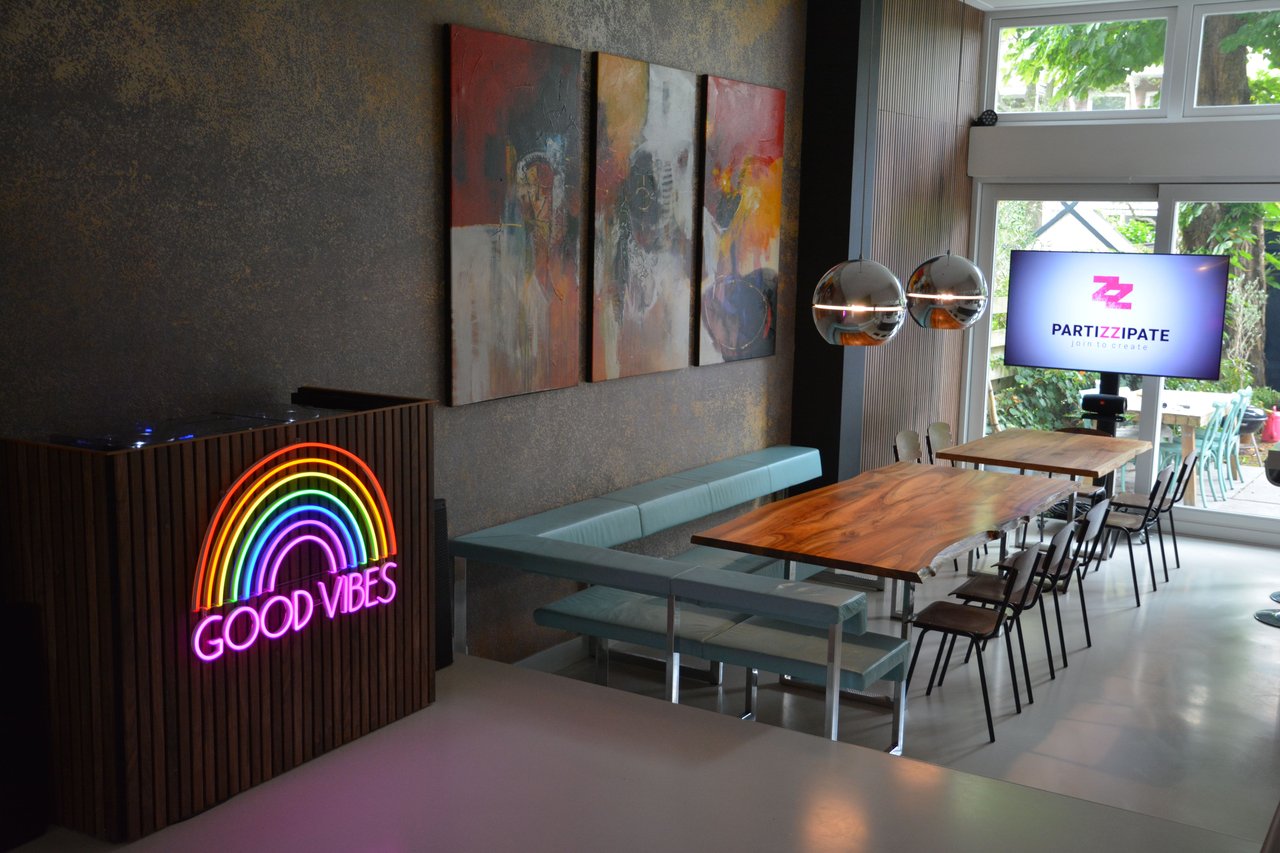 De hoofd vergaderruimte