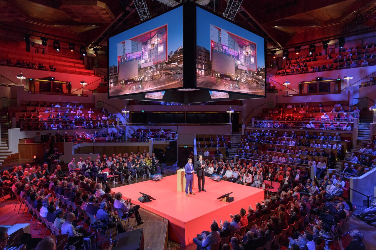 Grote Zaal 360 opstelling