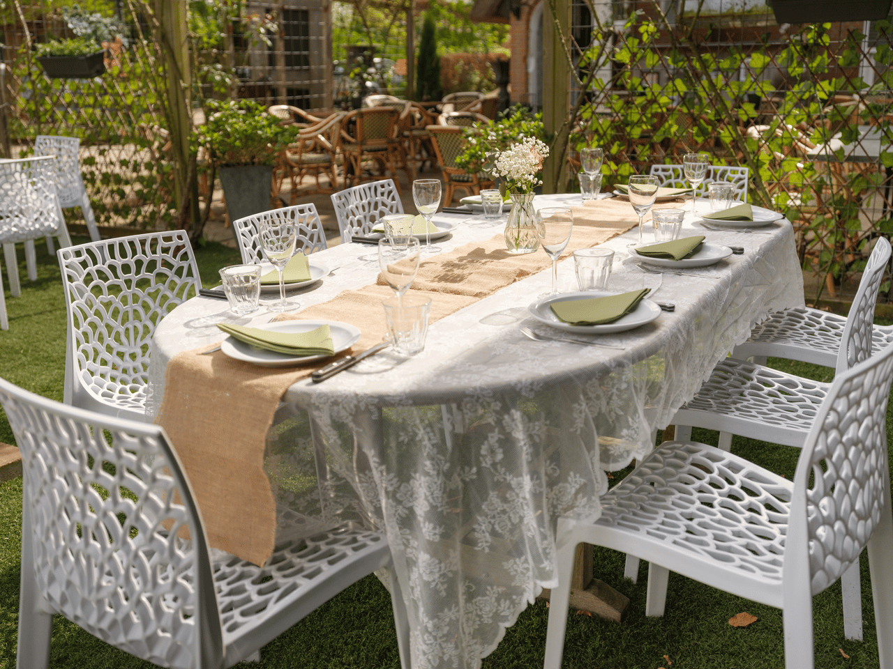 Tafels ingedekt huwelijk