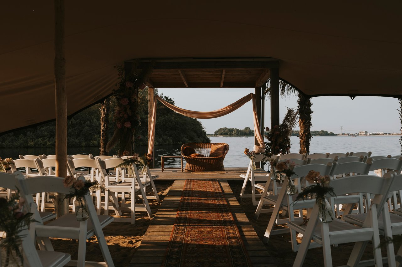 Ceremonie opstelling 