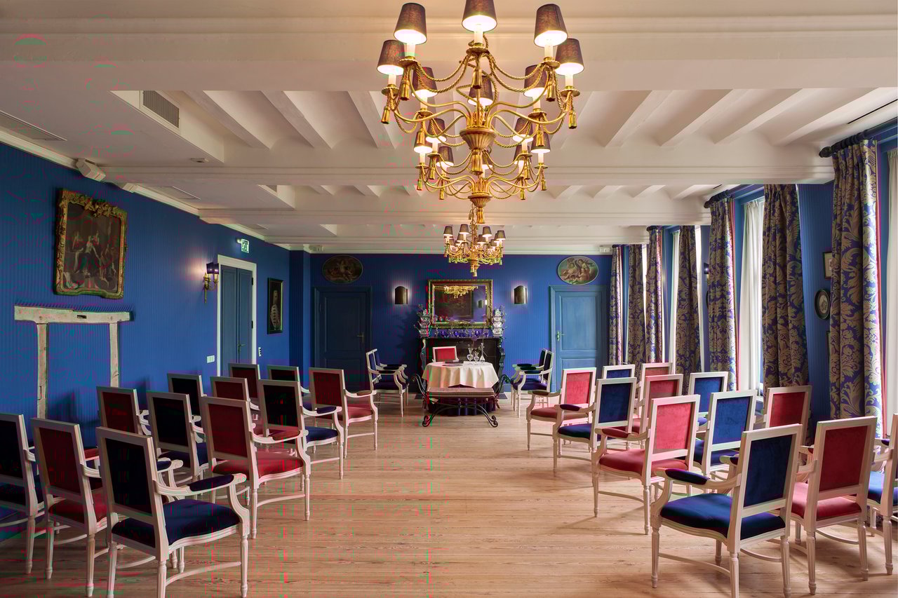 Ceremonieopstelling in de Selys de Fanson zaal