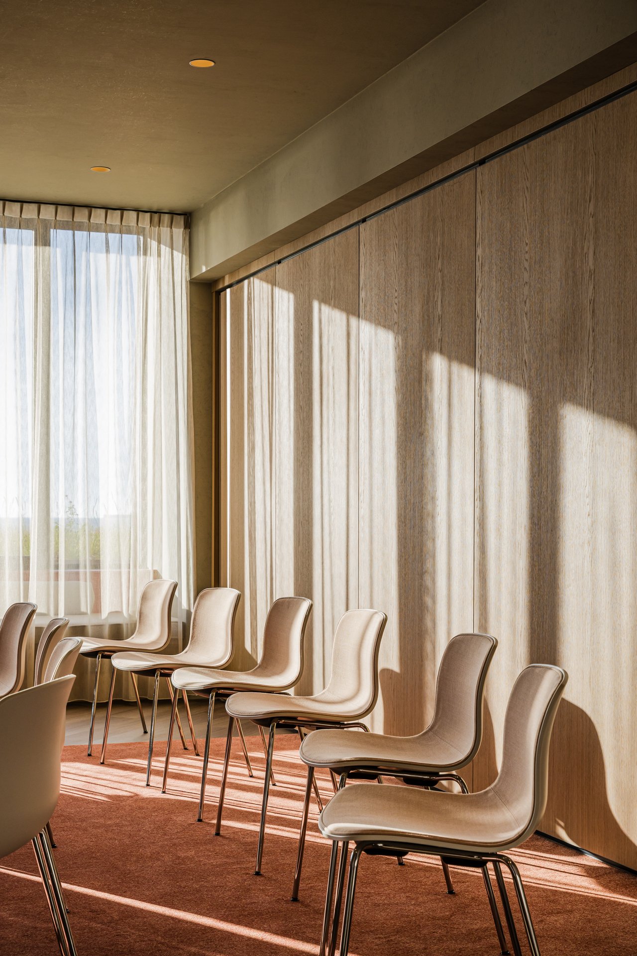 Opstelling stoelen