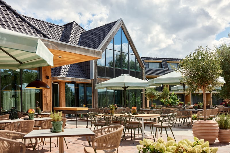 Terras achterzijde