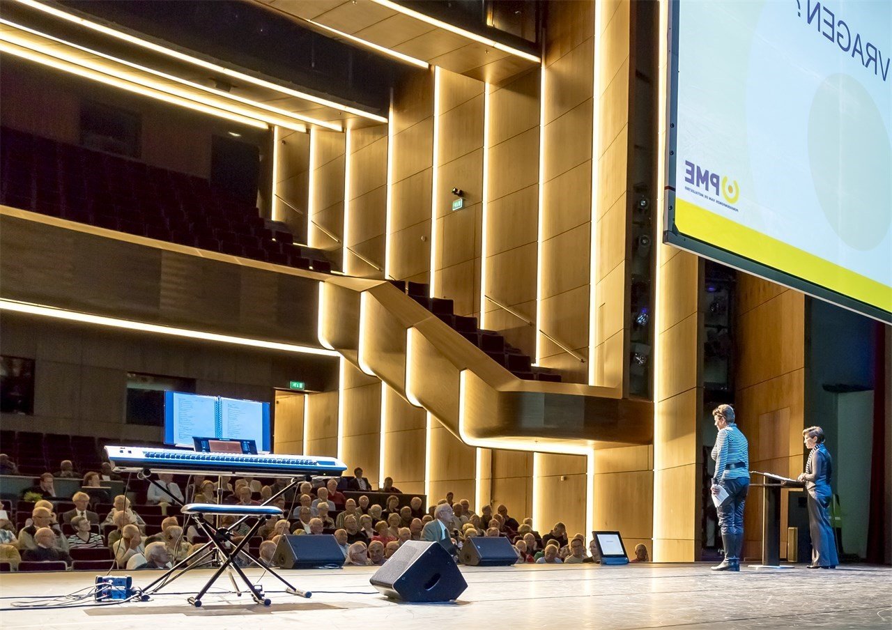 Stage of the large hall