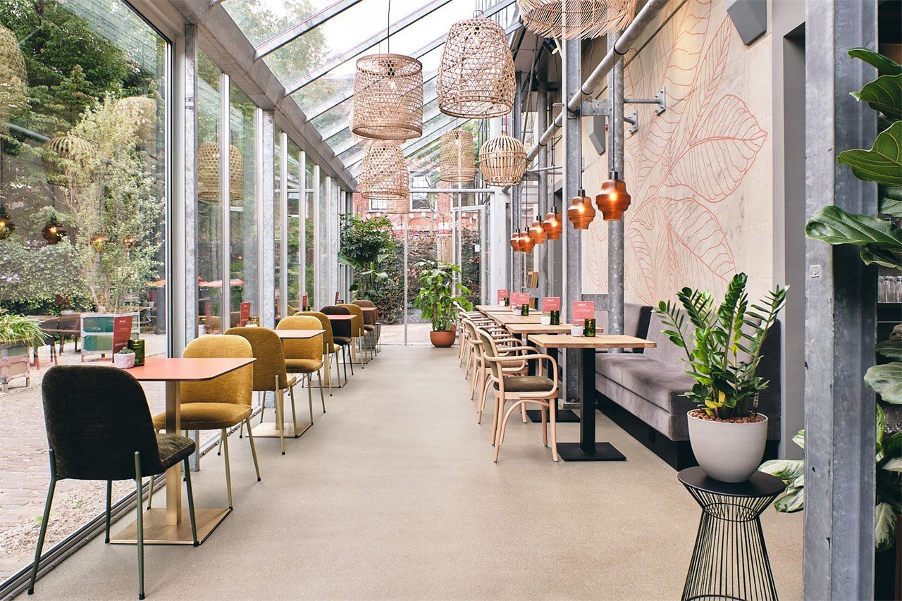 Hortus Grand Café - serre - Hortus botanicus Leiden