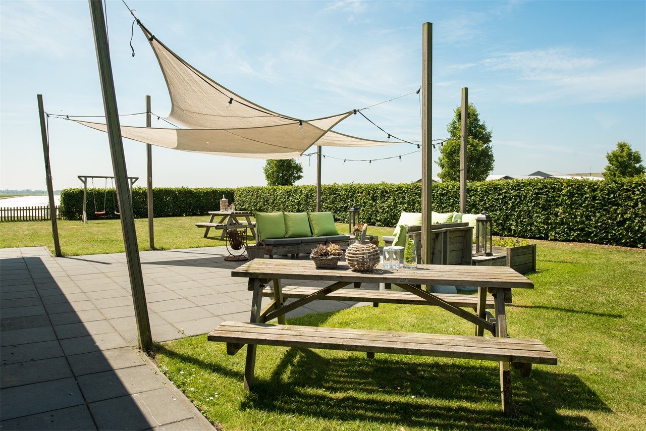 Genieten in de tuin en op het terras