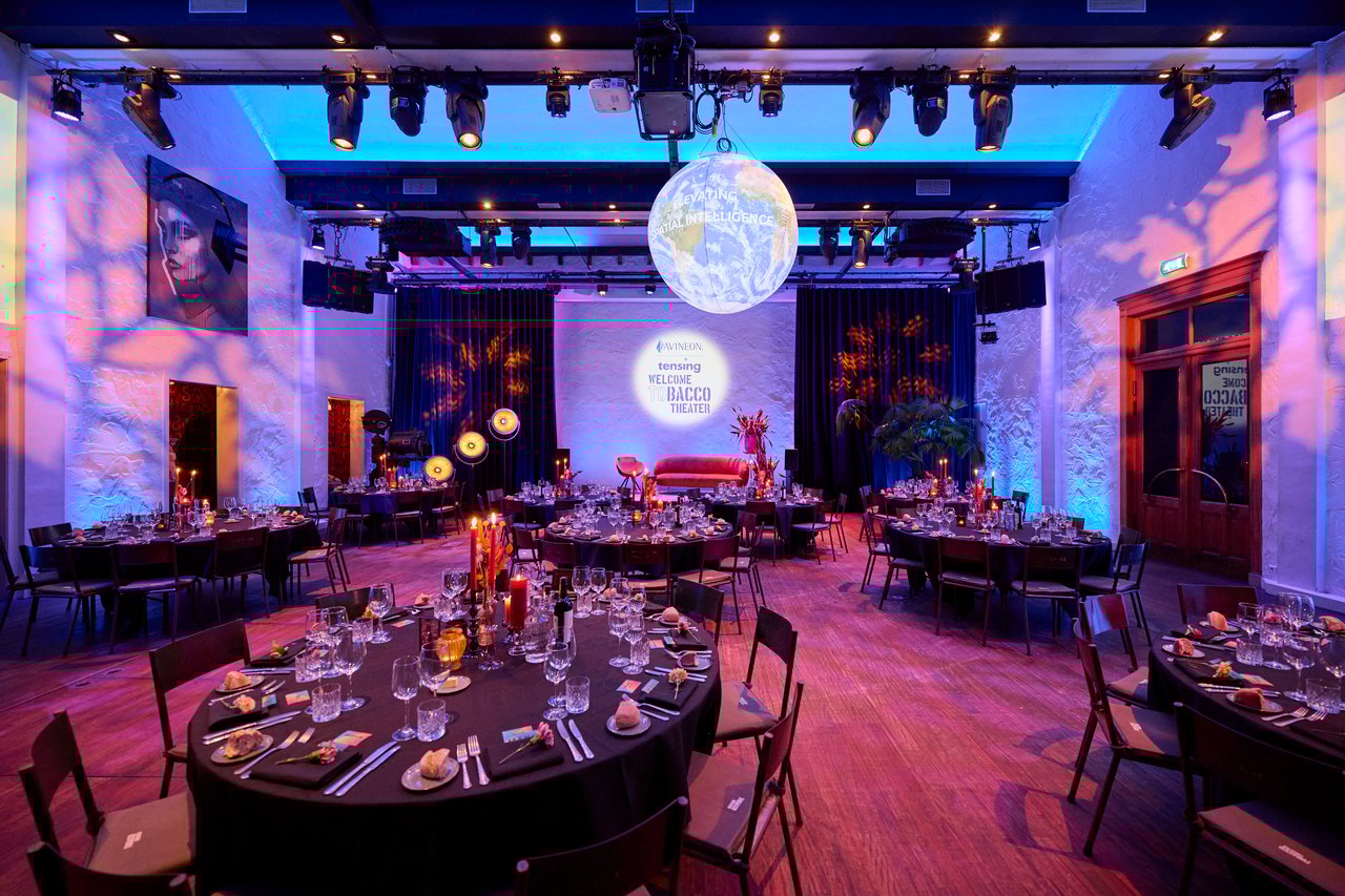 Theaterzaal diner 