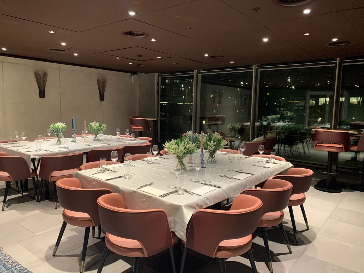 Private Dining Room at night